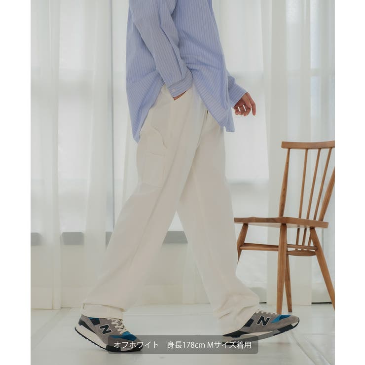 THE SHISHIKUI ペインターパンツ オフホワイト サイズ36