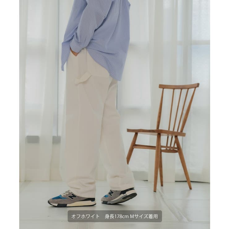 ペインターパンツ メンズ ワイドパンツ[品番:IP000005372 ペインターパンツ メンズ ワイドパンツ[品番:IP000005372