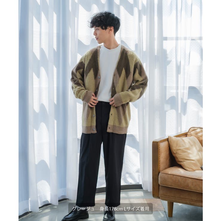 新年5日迄特価‼️モヘアFUGAFUGA リバーシブル4WAY モヘアカーディガン 新年5日迄特価‼️モヘアFUGAFUGA リバーシブル4WAY モヘア