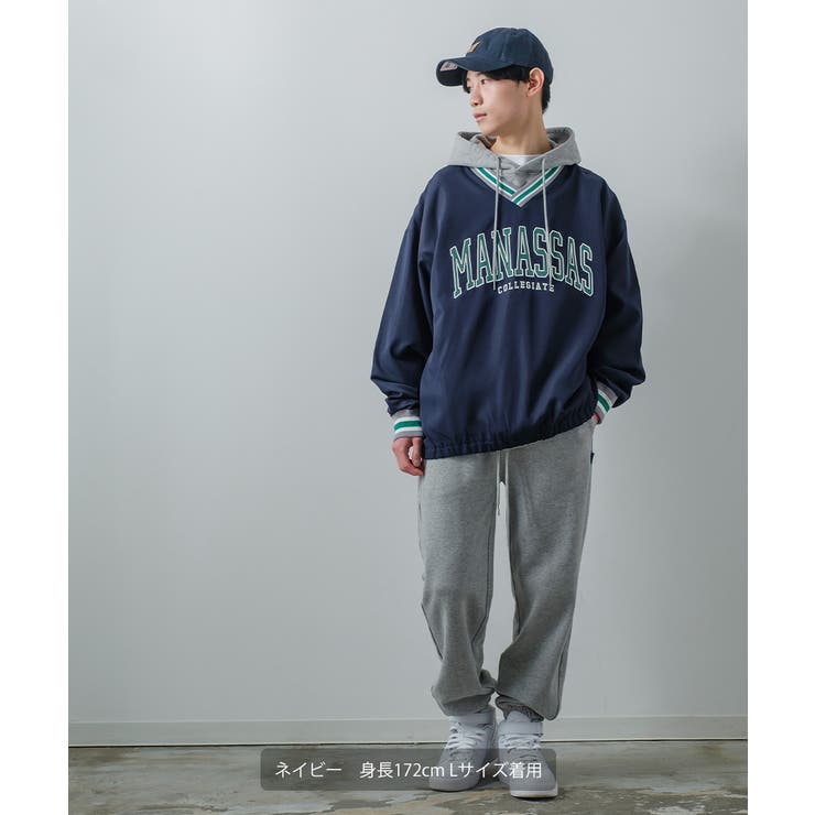 ロンT カレッジロゴ プルオーバー | improves | 詳細画像13 