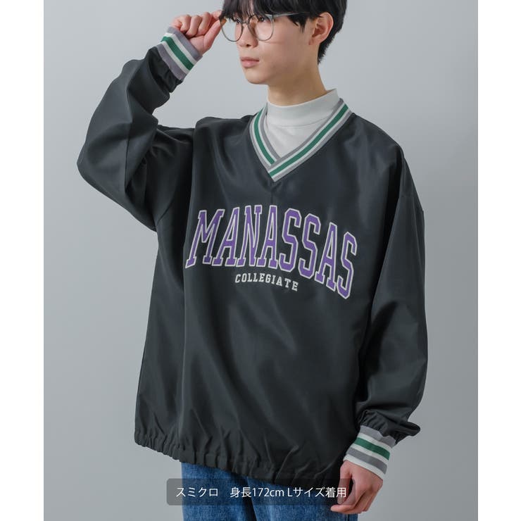 ロンT カレッジロゴ プルオーバー | improves | 詳細画像14 