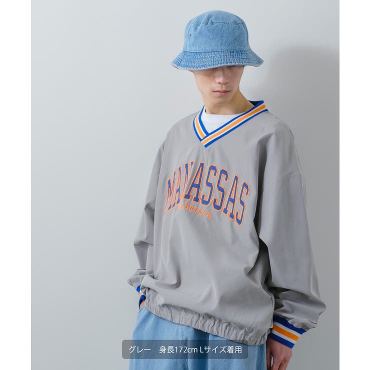 ロンT カレッジロゴ プルオーバー | improves | 詳細画像4 