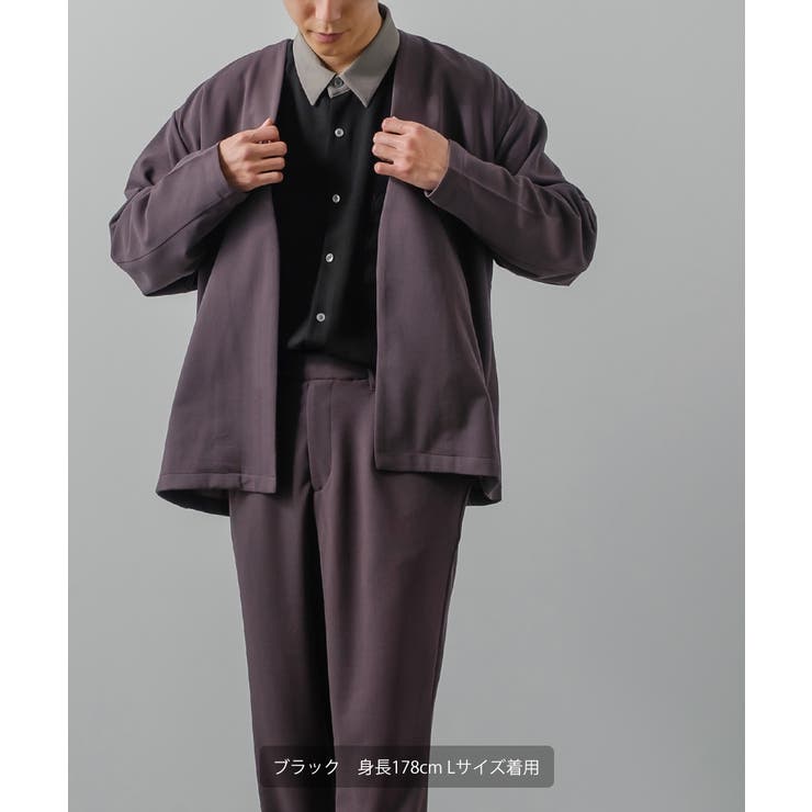ナチュラルストレッチ クレリックシャツ メンズ[品番：IP000005503