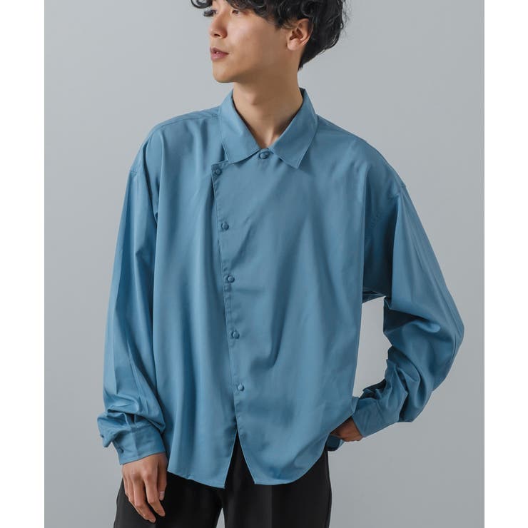 ダブルライダースジャケット風 ショート丈 シャツ 品番 Ip Improves インプローブス のメンズ ファッション通販 Shoplist ショップリスト