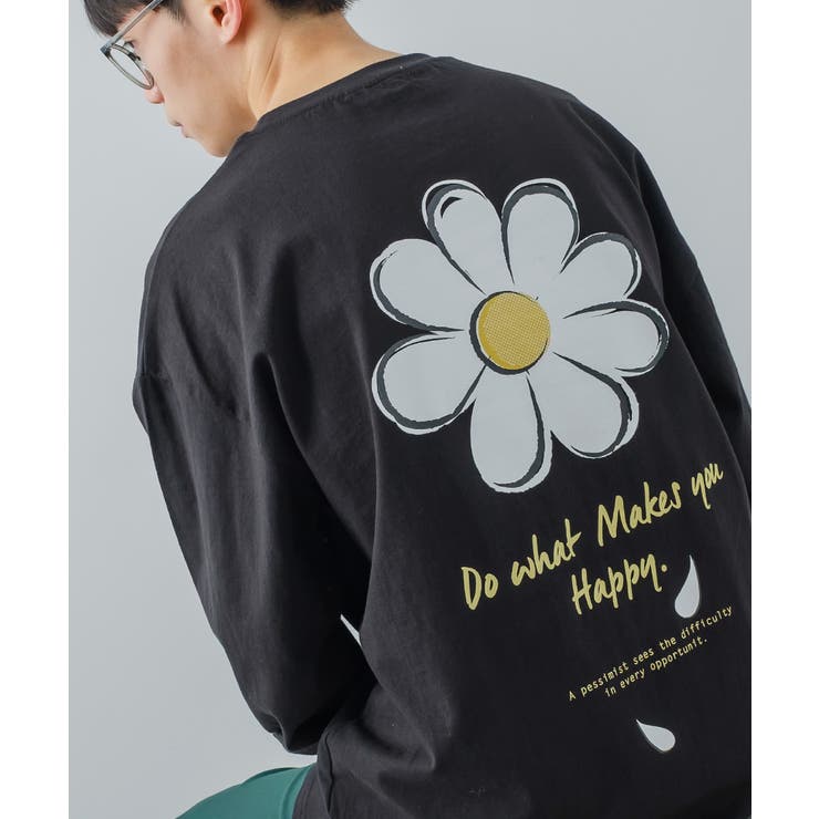 デイジープリント ロングtシャツ メンズ 品番 Ip Improves インプローブス のメンズ ファッション通販 毎日送料無料 Shoplist ショップリスト
