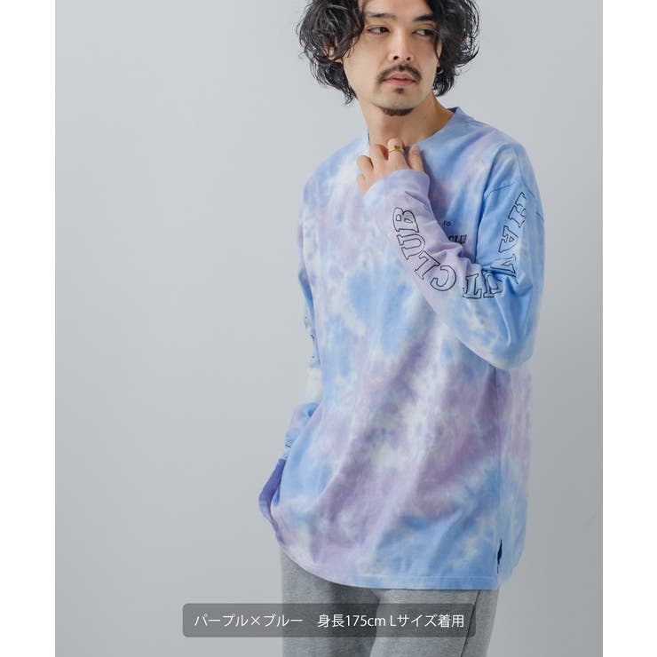 other - ジョンリンクス mix dye long tee タイダイ ロンT カットソー ジョンリンクス mix dye long tee タイダイ ロンT カットソー