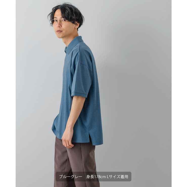 SEEALL（シーオール）の「SEEALL / シーオール/OVERSIZED POLO