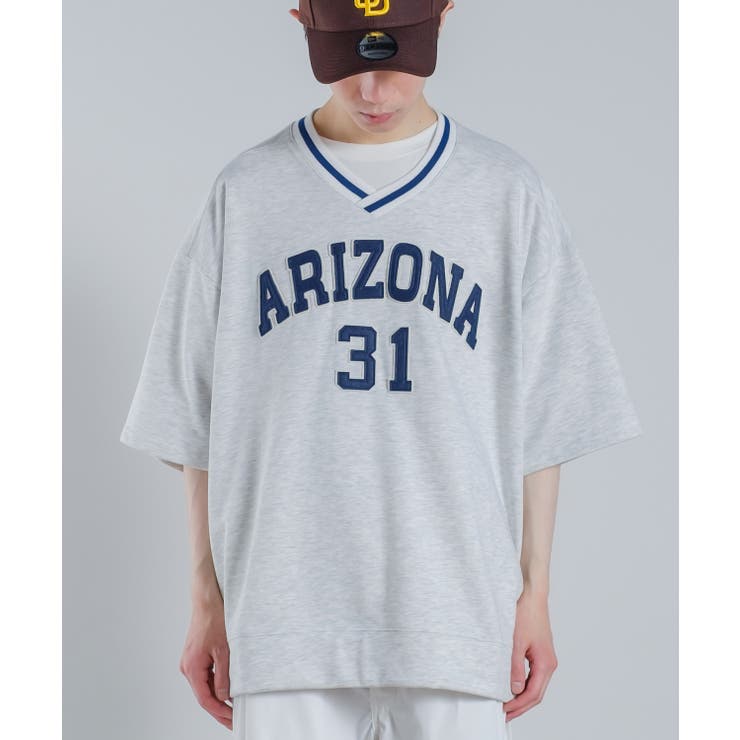 アッシュ | 裏毛スウェット ロゴワッペン オーバーサイズ | improves