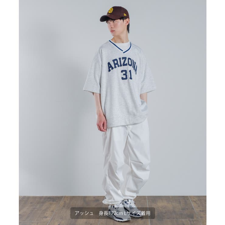 裏毛スウェット ロゴワッペン オーバーサイズ | improves | 詳細画像6 