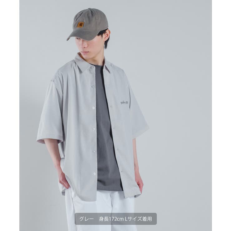 メンズ 半袖シャツ 刺しゅう レタリング M00413 楽天市場】Schott ショット 刺繍 ボーリングシャツ 開襟シャツ