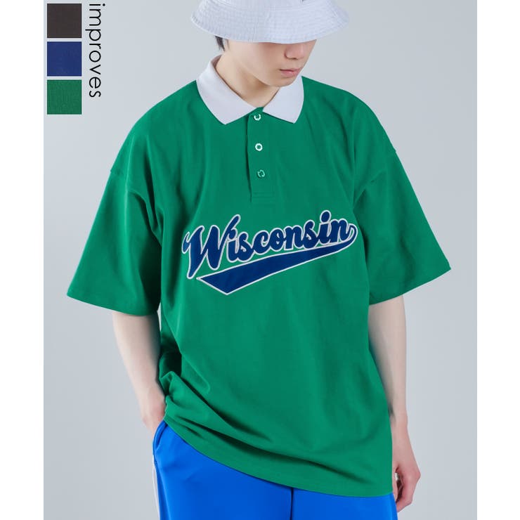 USコットン ロゴアップリケ 刺しゅう | improves | 詳細画像1 