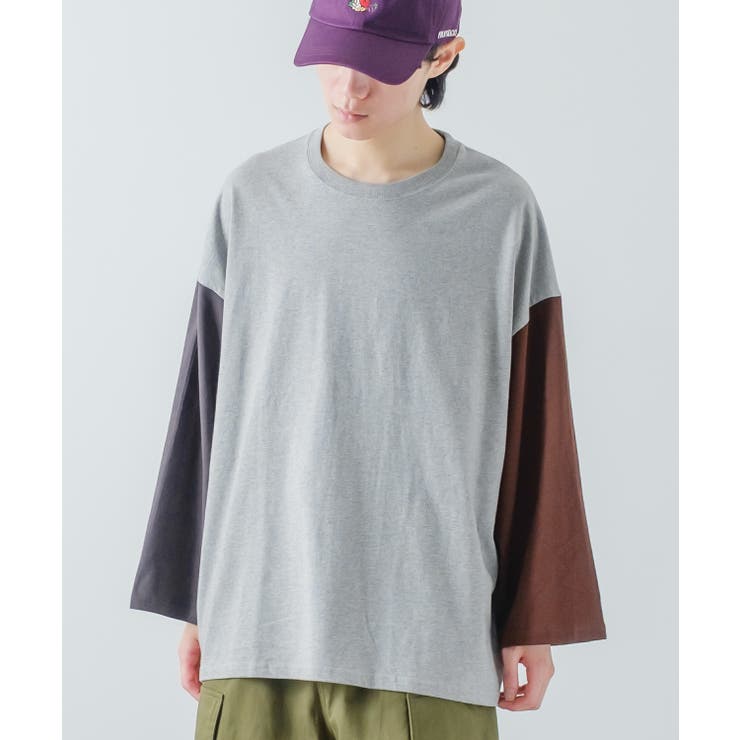 杢グレー | ロンT 長袖Tシャツ メンズ | improves