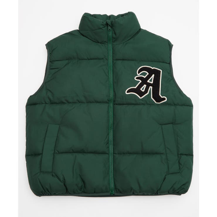 ダウンベスト メンズ ワッペン[品番：IP000005820]｜improves（イン