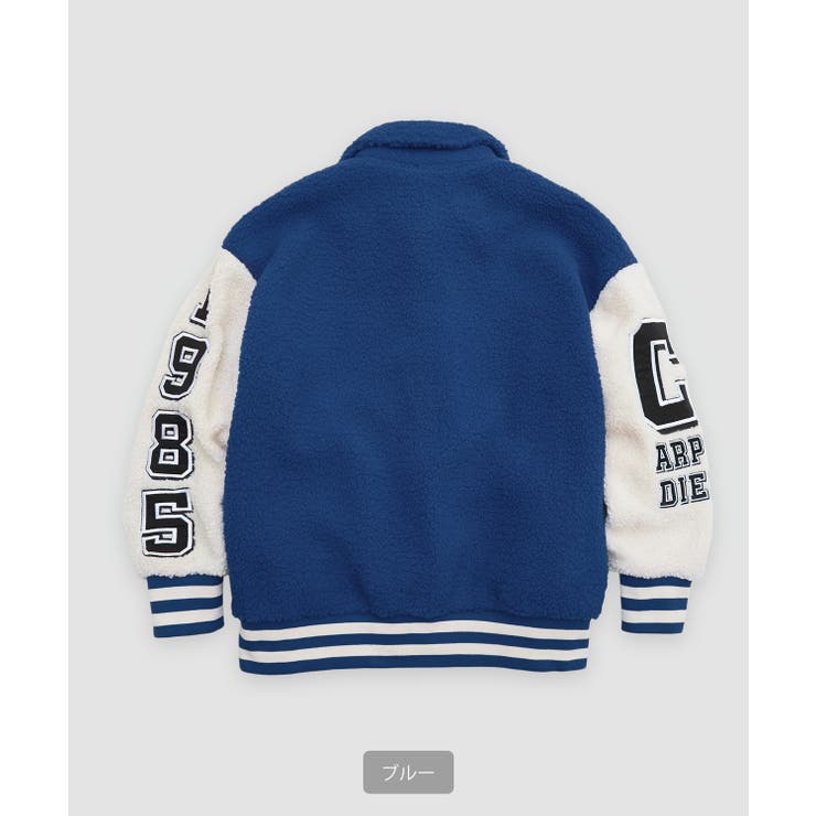 ボアジャケット メンズ ロゴ[品番：IP000005855]｜improves（イン