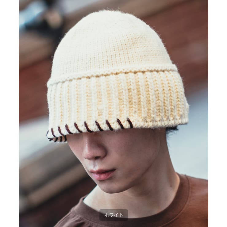 正規品　Supreme ジョングク着用色違いニット帽 ベージュ 100%コットン 正規品Supreme ジョングク着用色違いニット帽 ベージュ 100%コットン