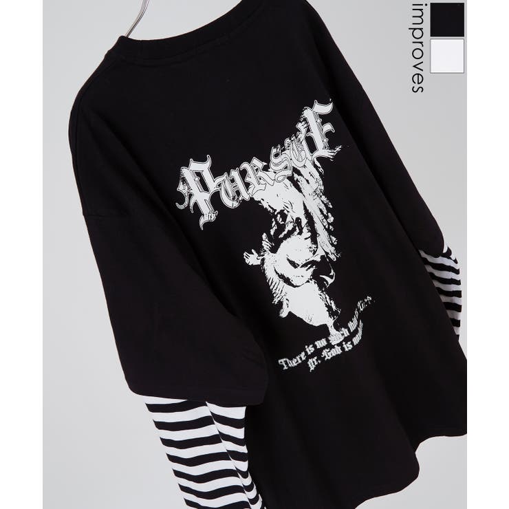 ロンT メンズ フェイク | improves | 詳細画像1 