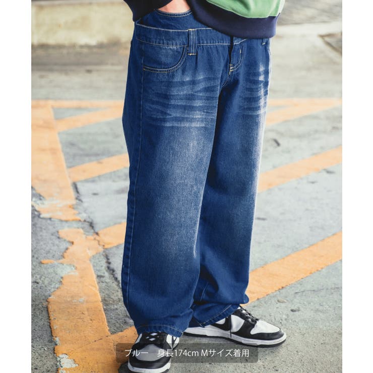 デニムパンツ メンズ ダブルウエスト | improves | 詳細画像6 