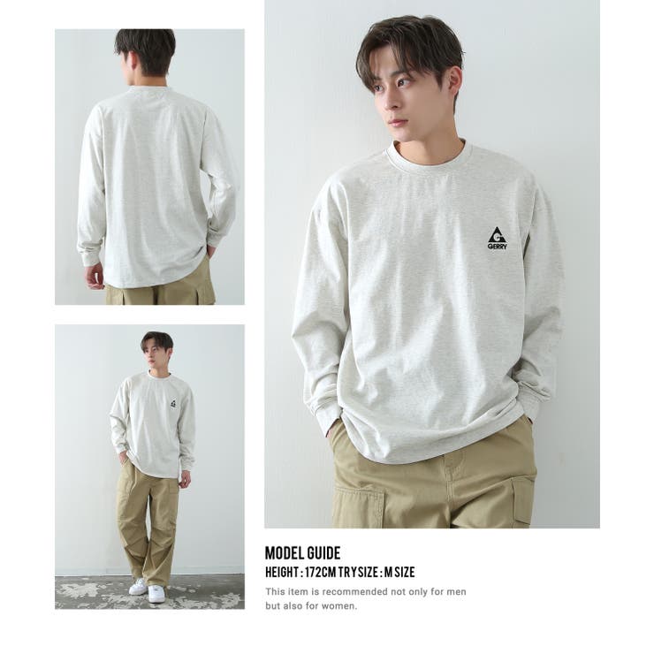 長袖Tシャツ メンズ GERRY[品番：IP000006042]｜improves（イン