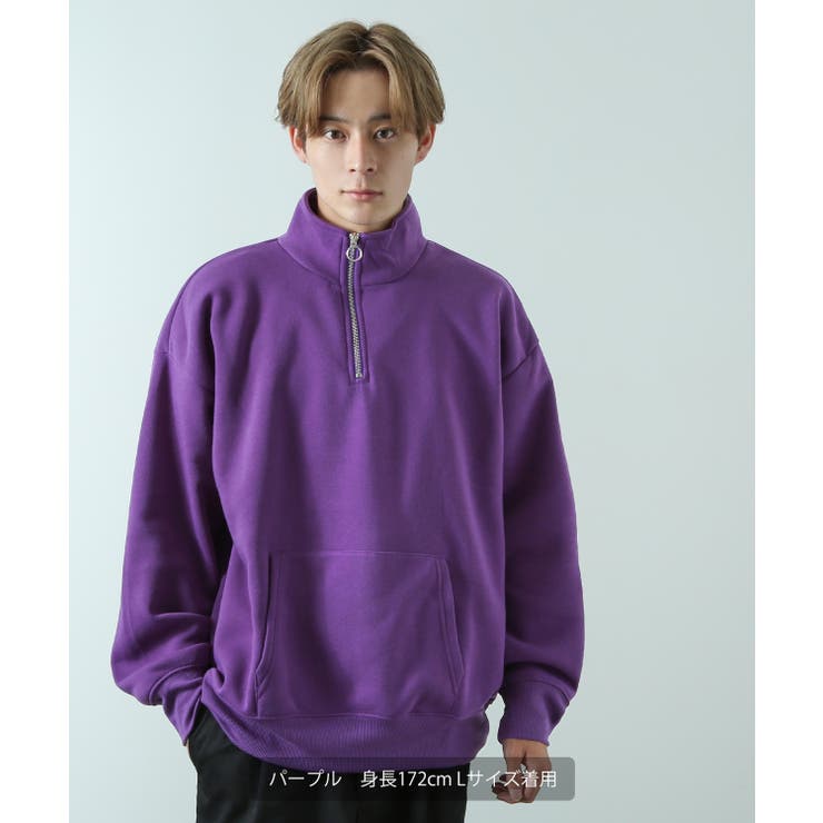 トレーナー メンズ ハーフジップ | improves | 詳細画像2 