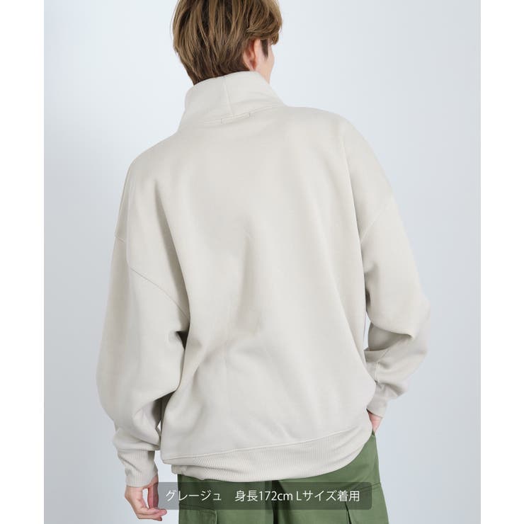 トレーナー メンズ コットンタッチ | improves | 詳細画像4 