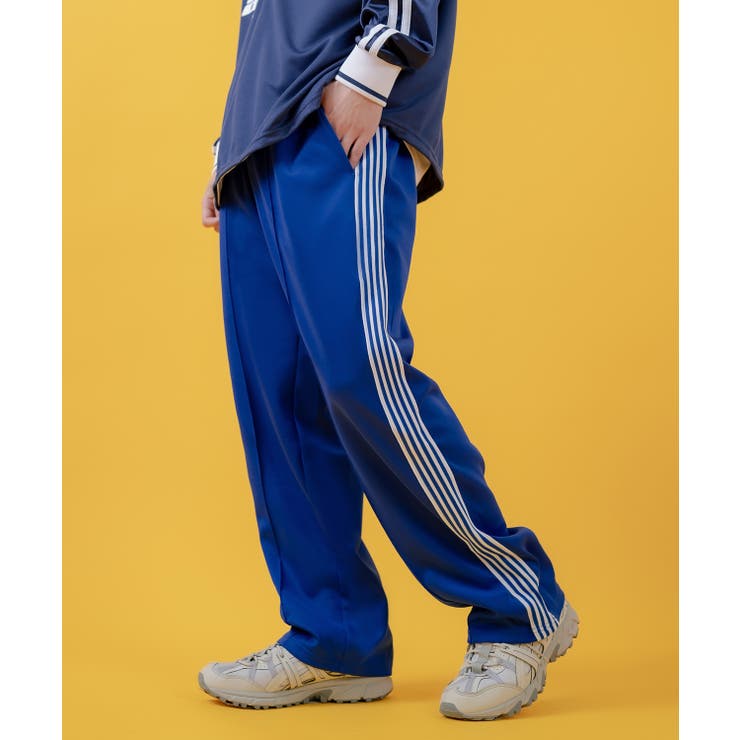 ジャージパンツ メンズ ワイドパンツ[品番：IP000006237