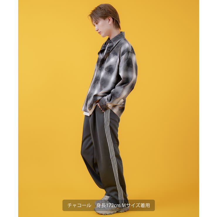 ジャージパンツ メンズ ワイドパンツ[品番：IP000006237
