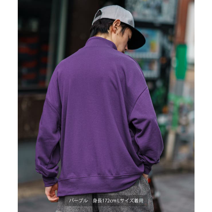 トレーナー メンズ ハーフジップ | improves | 詳細画像13 