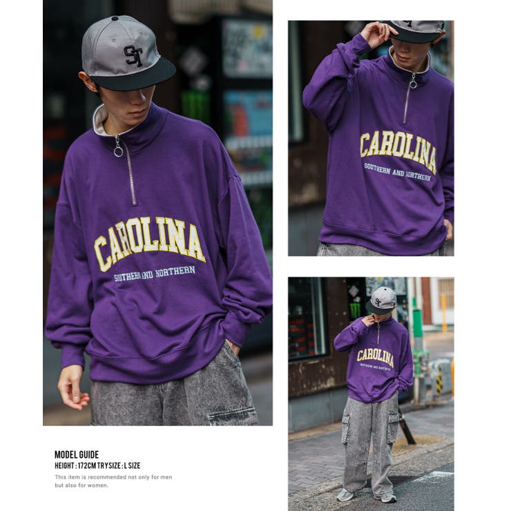 トレーナー メンズ ハーフジップ | improves | 詳細画像14 