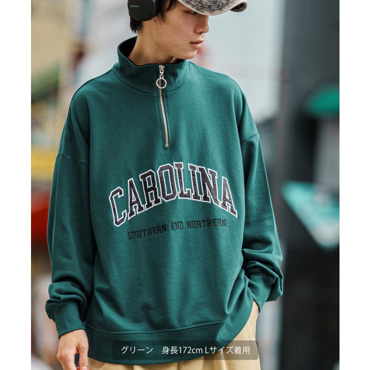 トレーナー メンズ ハーフジップ | improves | 詳細画像15 