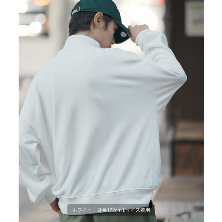 トレーナー メンズ ハーフジップ | improves | 詳細画像3 