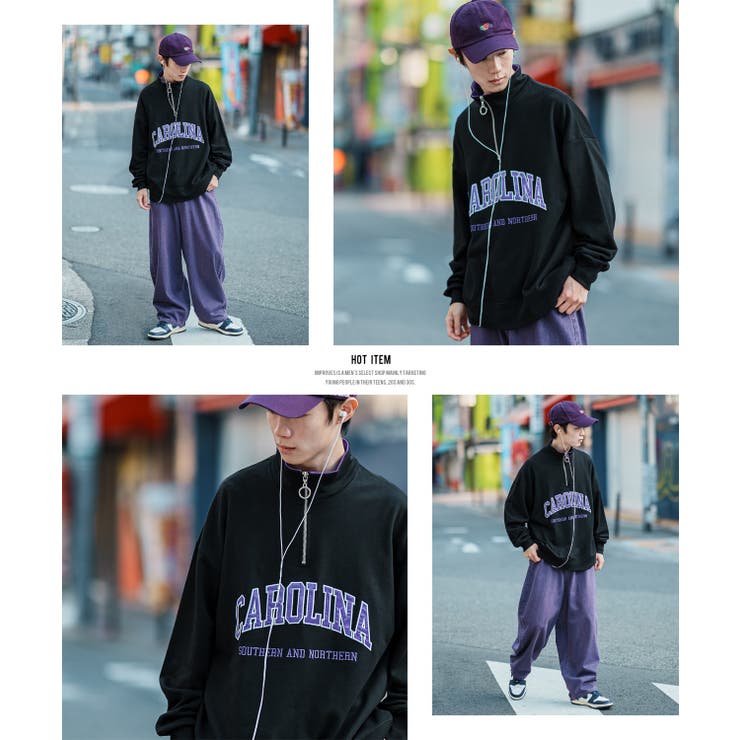 トレーナー メンズ ハーフジップ | improves | 詳細画像8 