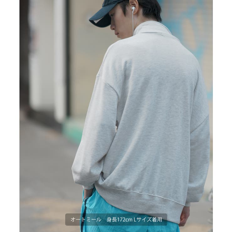 トレーナー メンズ ハーフジップ | improves | 詳細画像10 