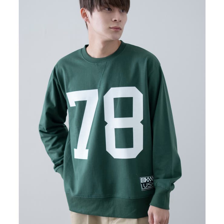 Ｃ-グリーン | トレーナー メンズ 裏起毛 | improves