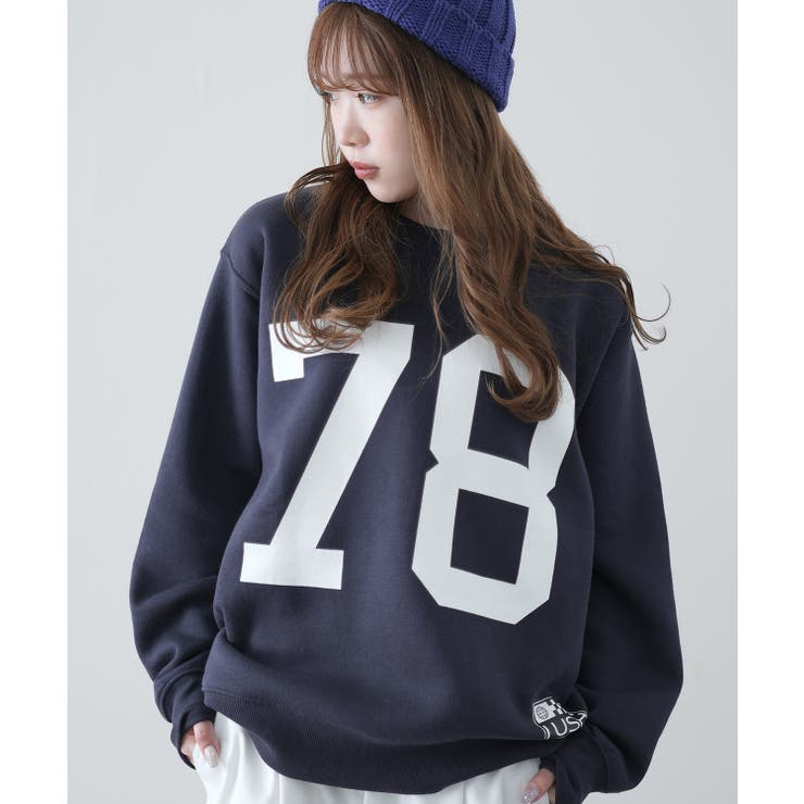 Ｃ-ネイビー | トレーナー メンズ 裏起毛 | improves