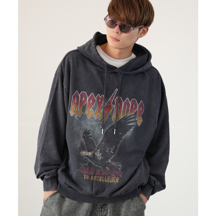 パーカー メンズ ヴィンテージ加工[品番：IP000006429