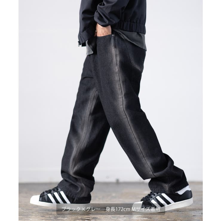 グランドセイコー セール デニムパンツ メンズ スプレー加工[品番:IP000006443 服&ファッション小物