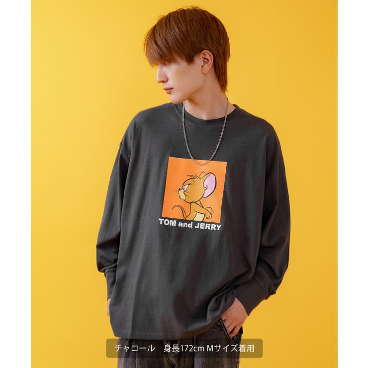 長袖Tシャツ メンズ TOM&JERRY | improves | 詳細画像2 