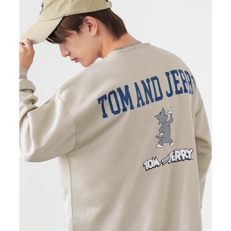 グレーベージュ | トレーナー メンズ TOM&JERRY | improves