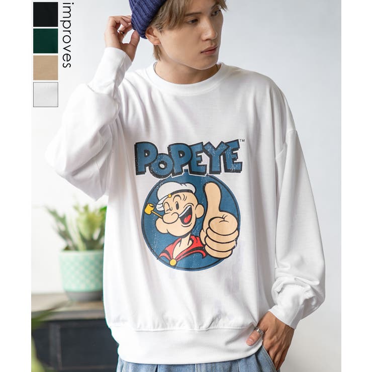 トレーナー メンズ POPEYE | improves | 詳細画像1 