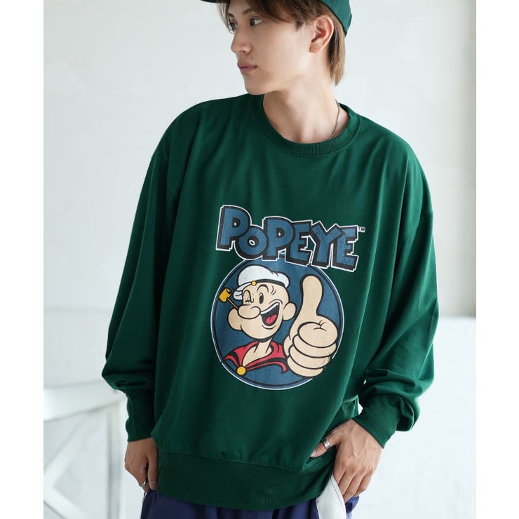 グリーン | トレーナー メンズ POPEYE | improves