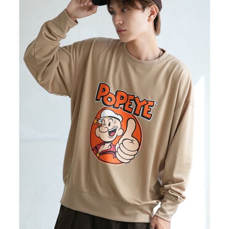 ベージュ | トレーナー メンズ POPEYE | improves