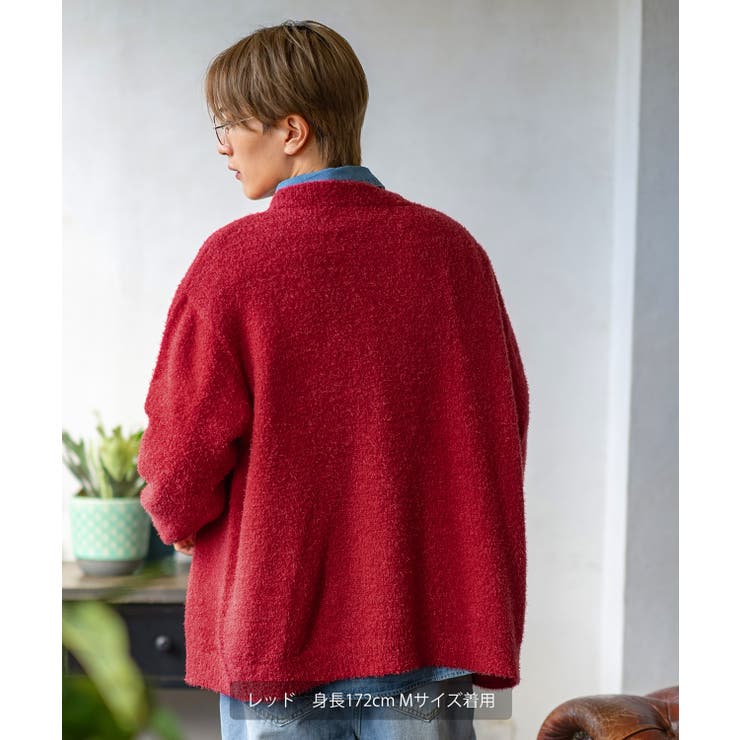 カーディガン メンズ フェザーヤーン | improves | 詳細画像14 