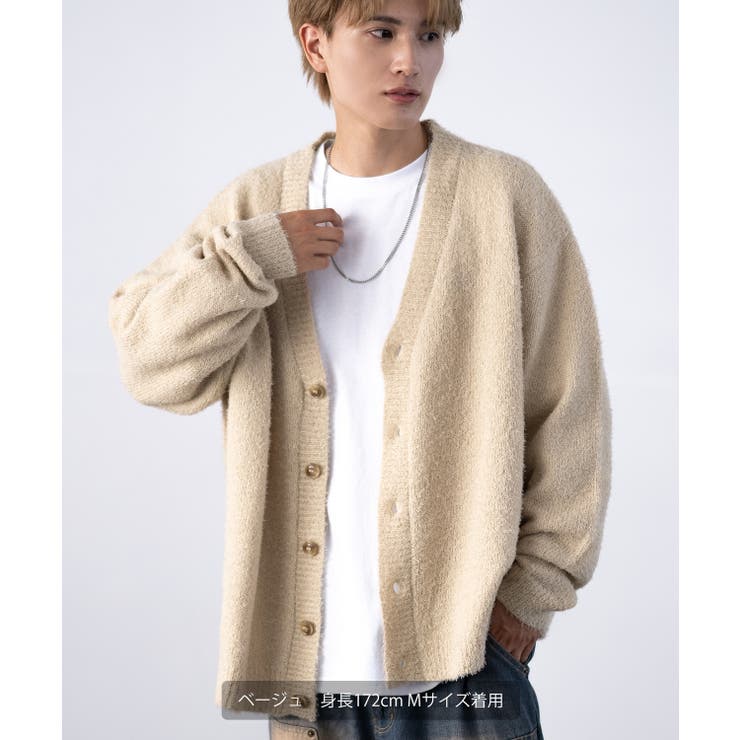 カーディガン メンズ フェザーヤーン | improves | 詳細画像17 