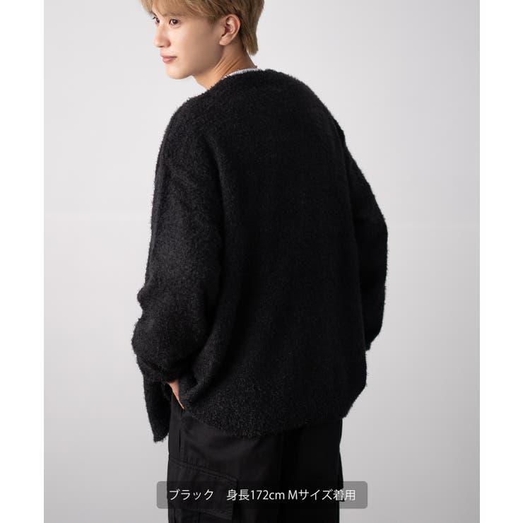 カーディガン メンズ フェザーヤーン | improves | 詳細画像7 