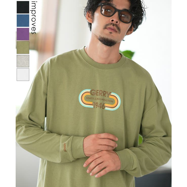 長袖Tシャツ メンズ GERRY | improves | 詳細画像1 