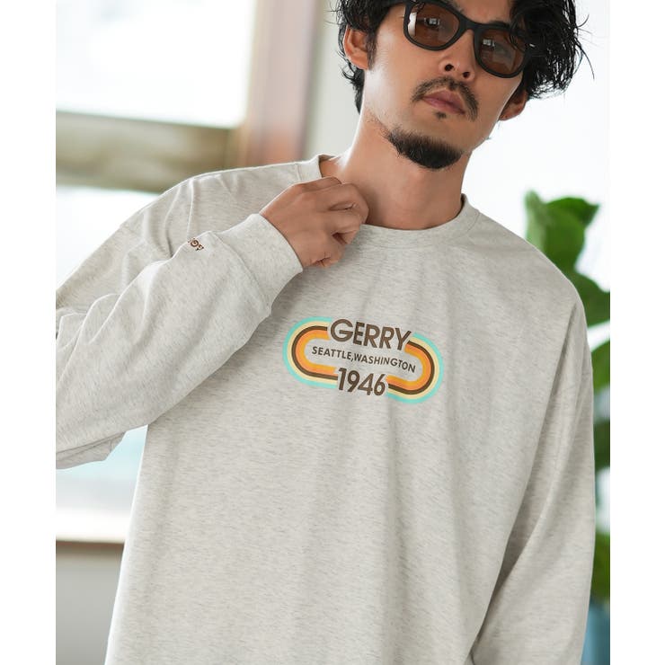 オートミール | 長袖Tシャツ メンズ GERRY | improves