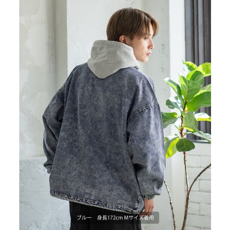 Orimi ケミカルウォッシュ　デニムジャケット　size1 セール】【MEMORY】ケミカルウォッシュ デニムジャケット / Chemical