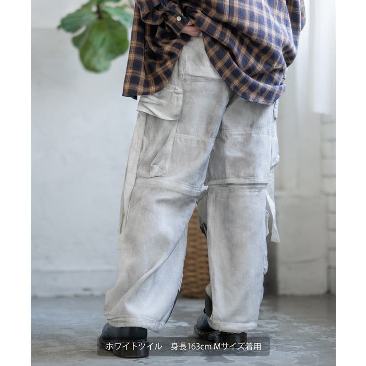 カーゴパンツ メンズ デニム[品番：IP000006790]｜improves
