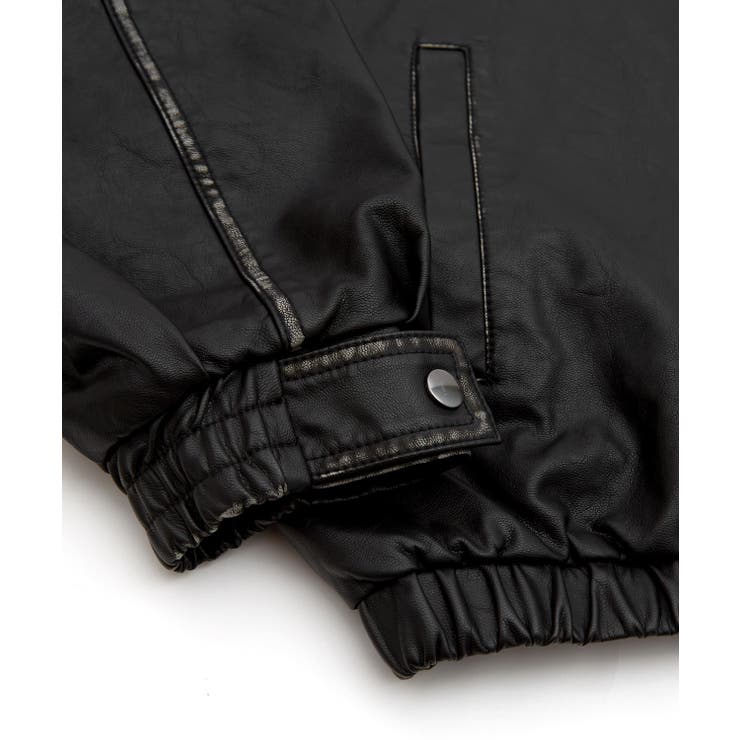 ブルゾン メンズ PUレザー[品番：IP000006784]｜improves（イン