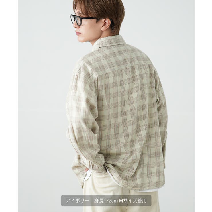 チェックシャツ メンズ ネルシャツ[品番：IP000006778]｜improves